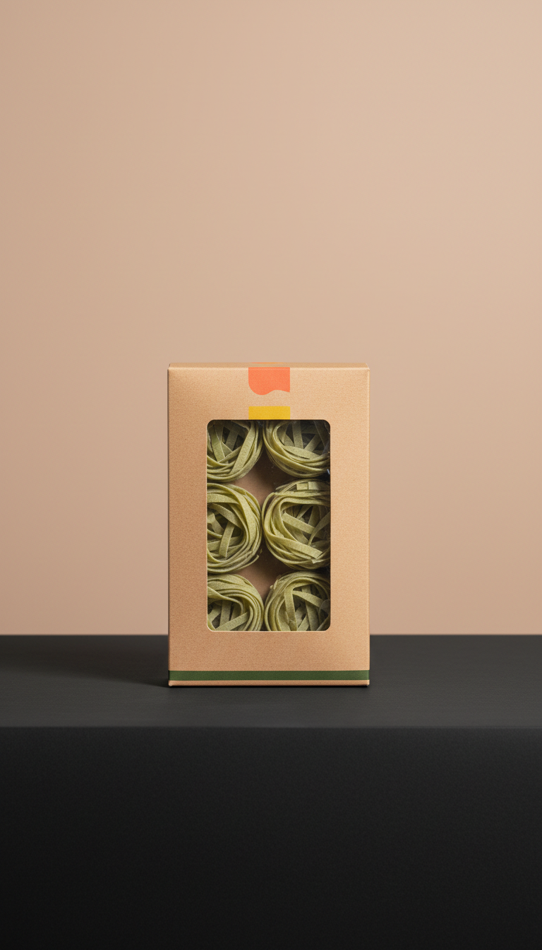 Spinach Fettuccine with Farm Eggs