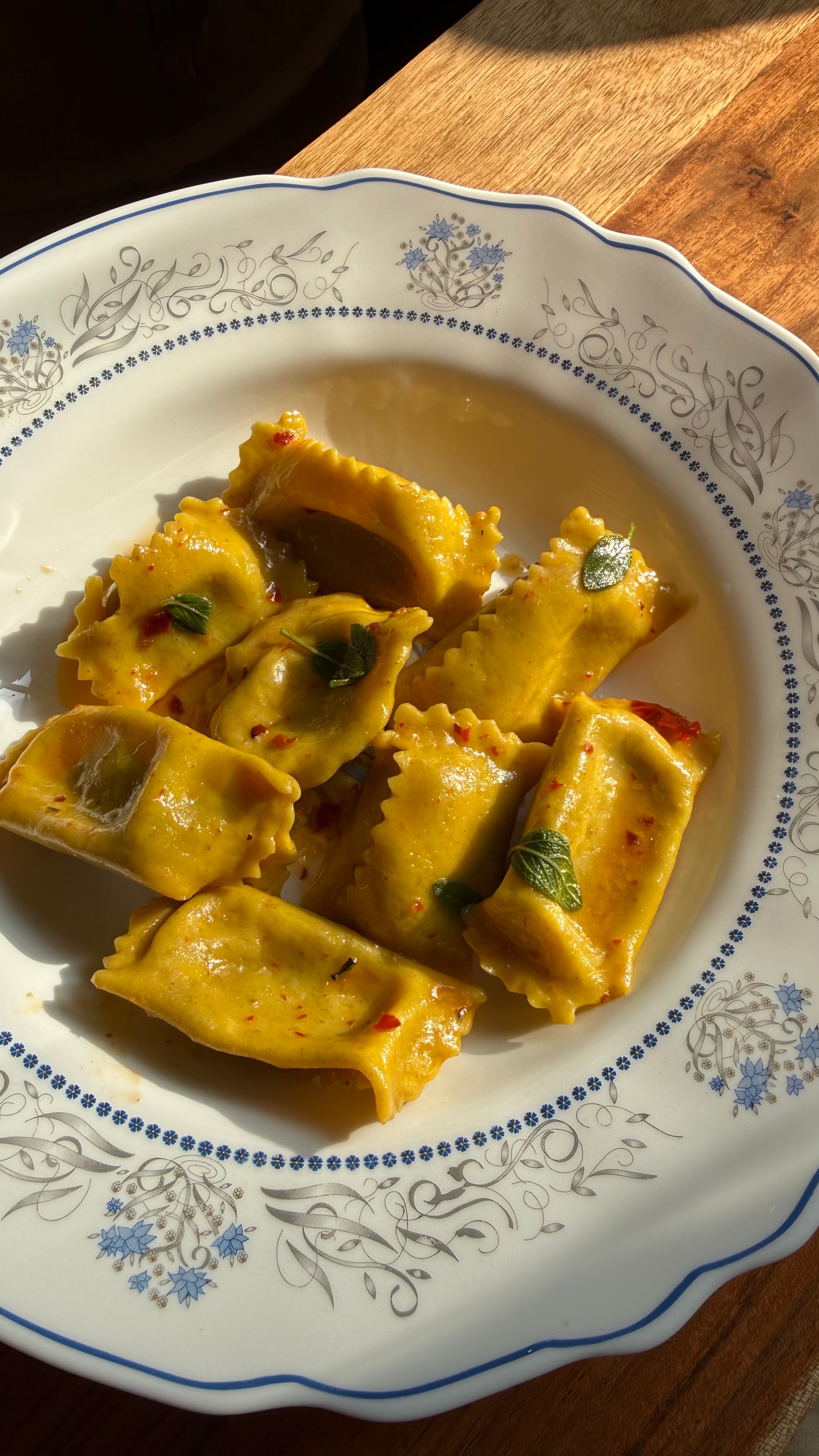 Mushroom  Agnolotti